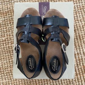 Clarks wedge sandal